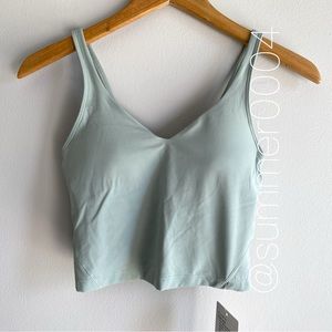 NWT Lululemon Align Tank Top Silver Blue 4